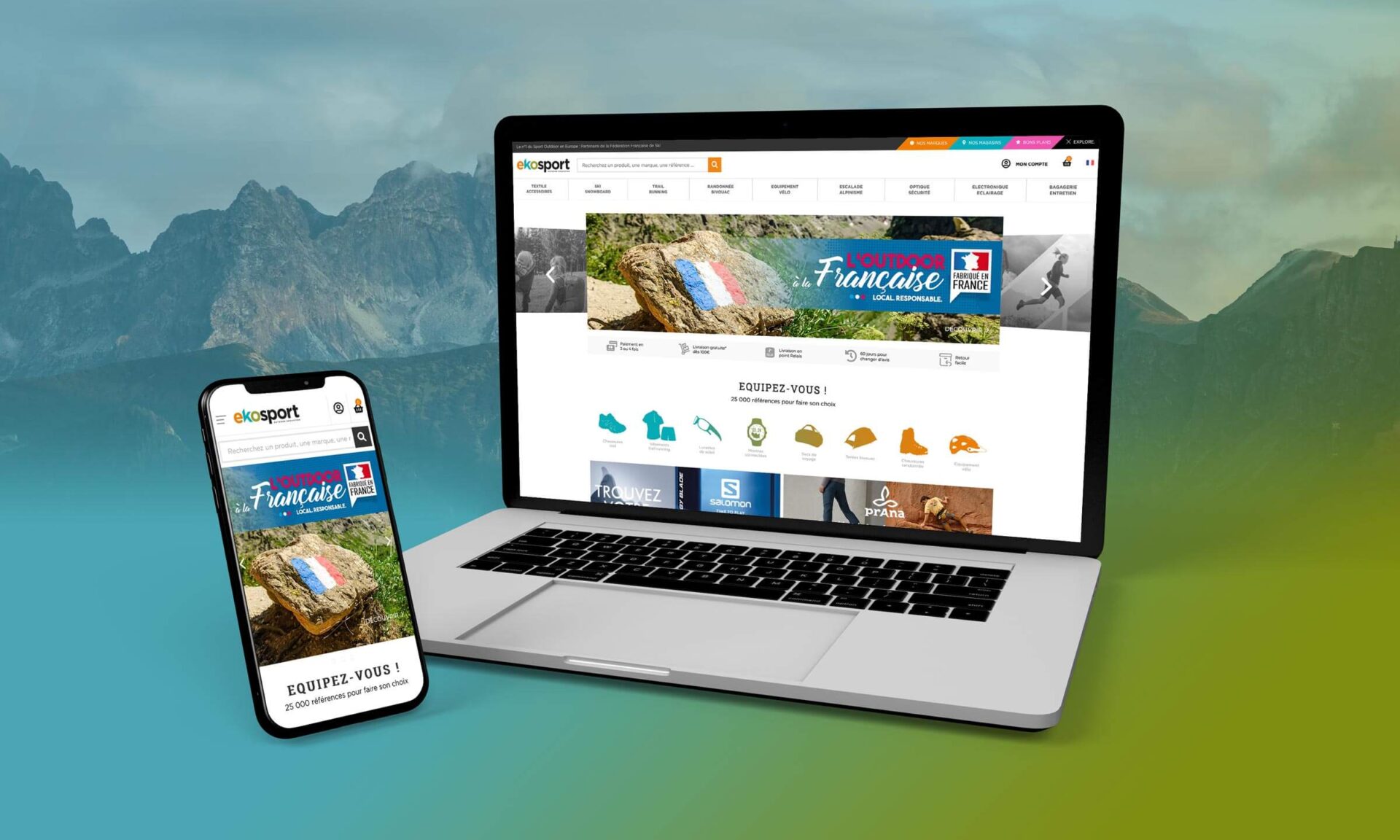 Ekosport solution omnicale complète, PIM inclus DATASOLUTION