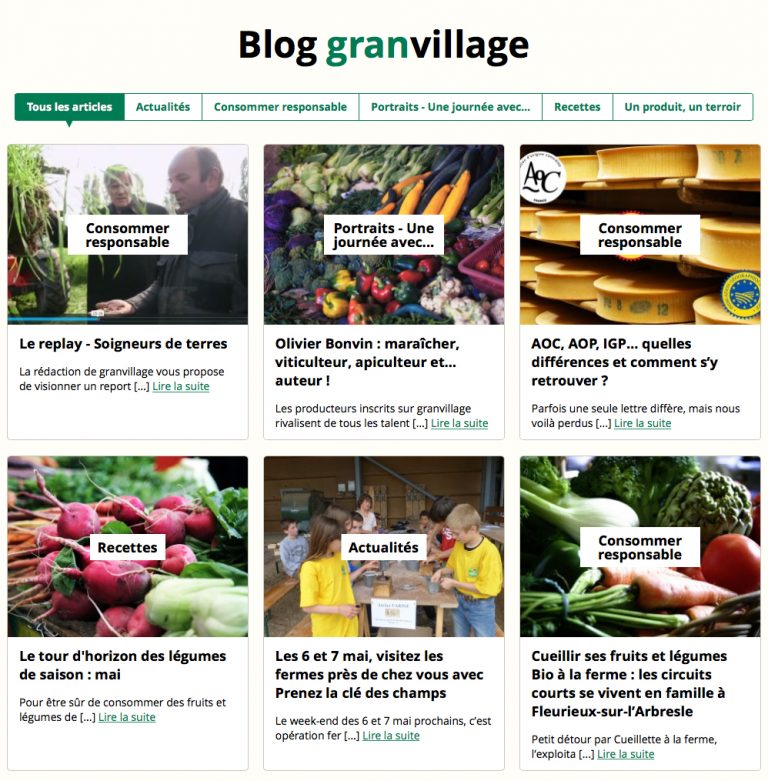 blog granvillage