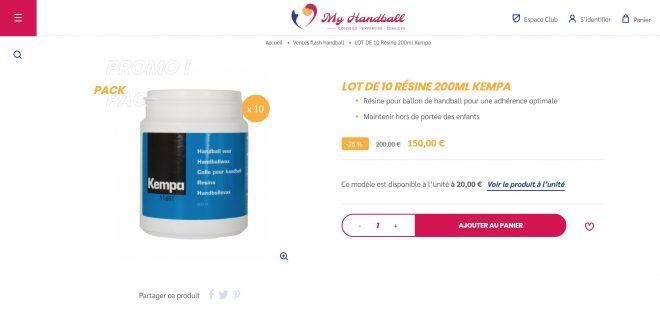 achat my handball