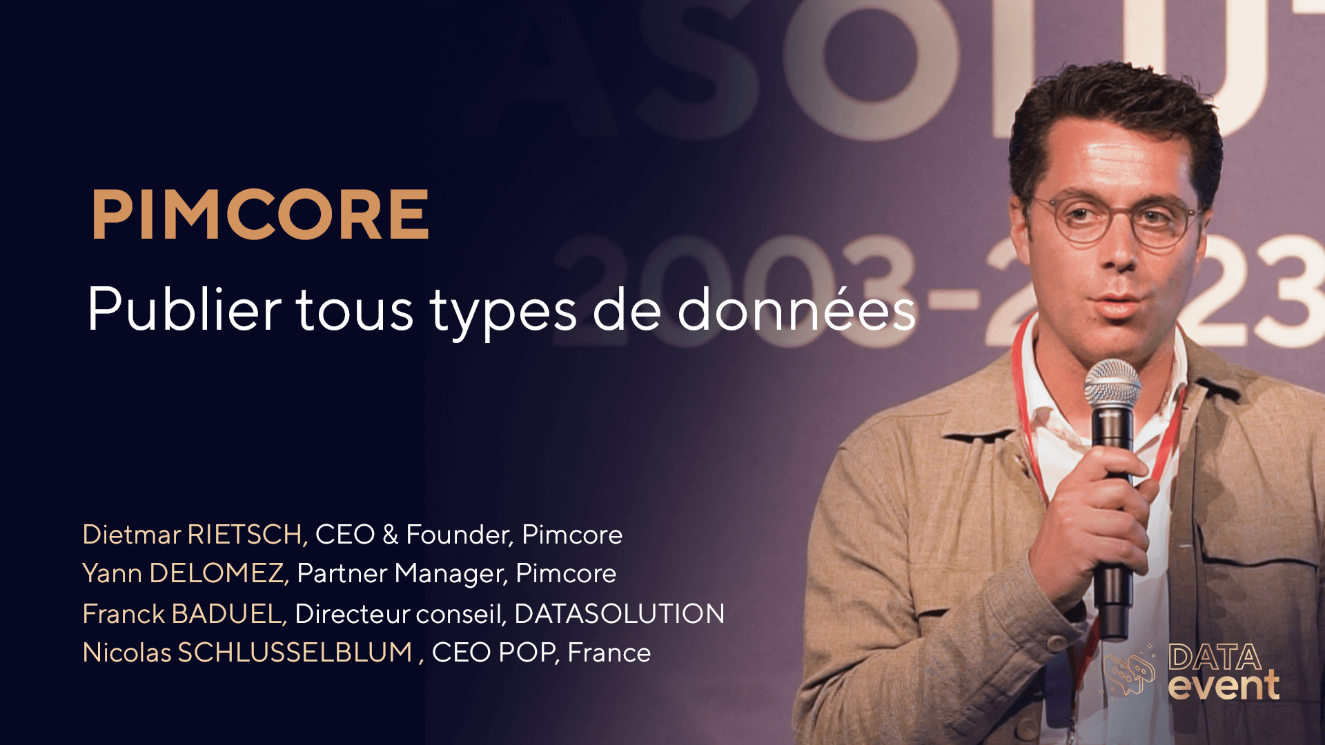 PIMCORE : publier touts types de données