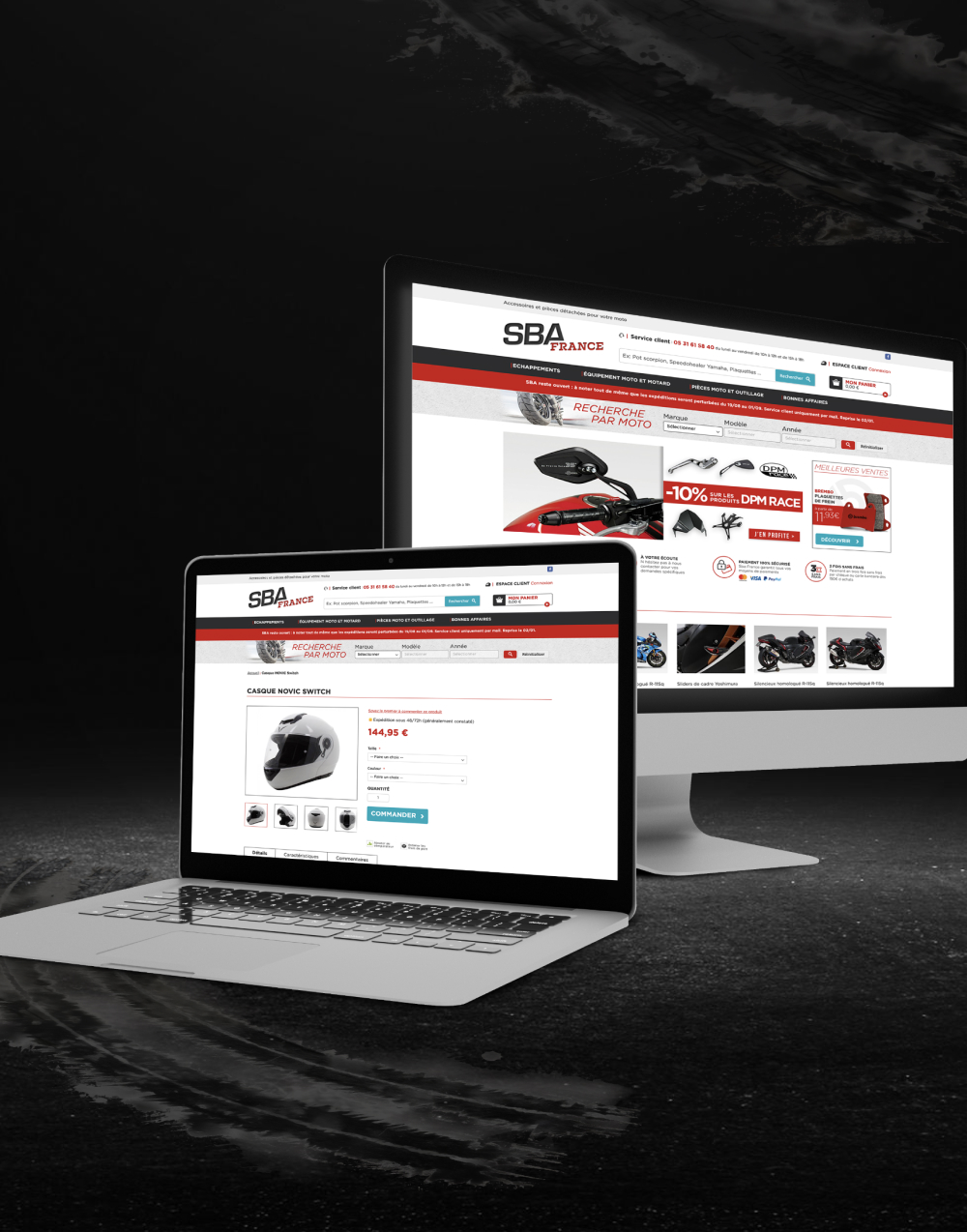 SBA France Mockup