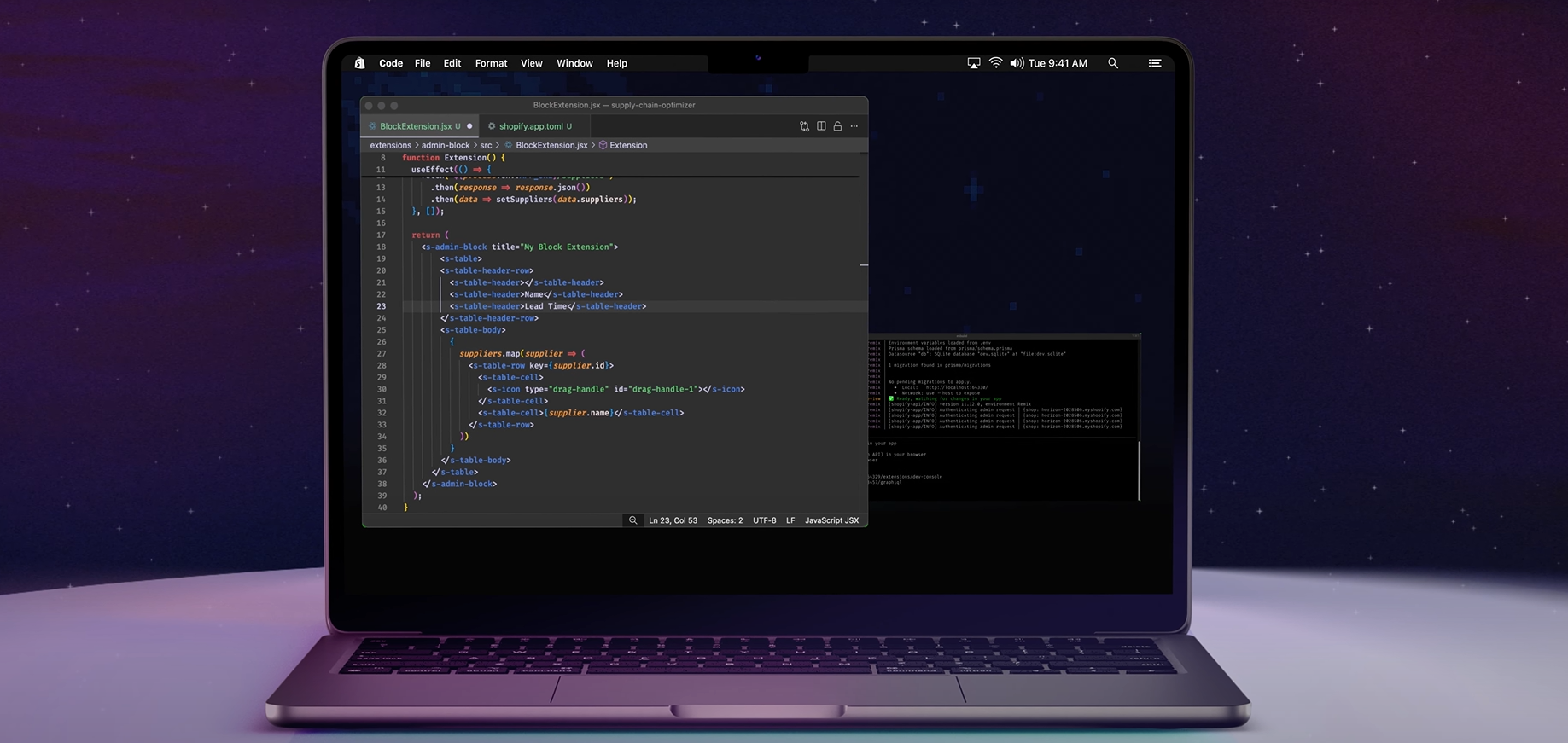 Shopify Developer Horizon