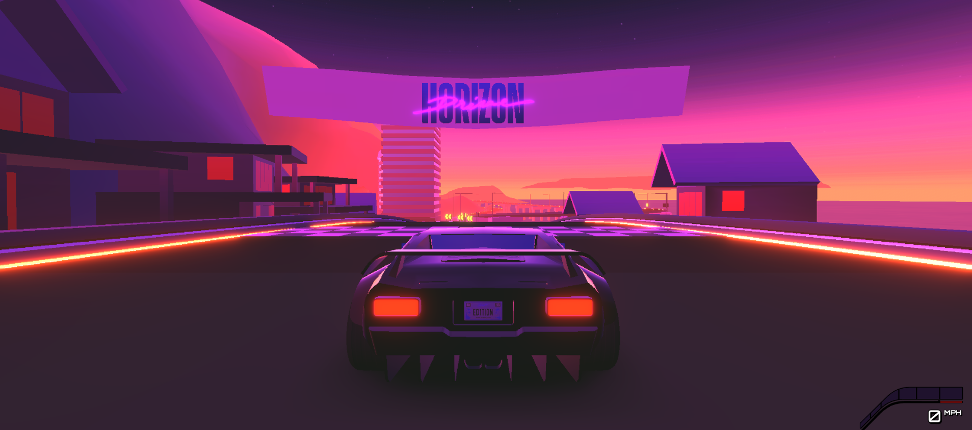 Horizon Drive jeu