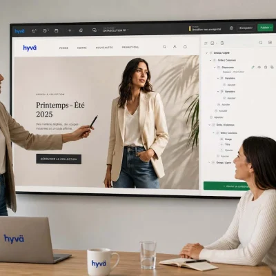 Gestion de contenu sur Magento : comment rendre la main aux équipes marketing avec Hyvä CMS